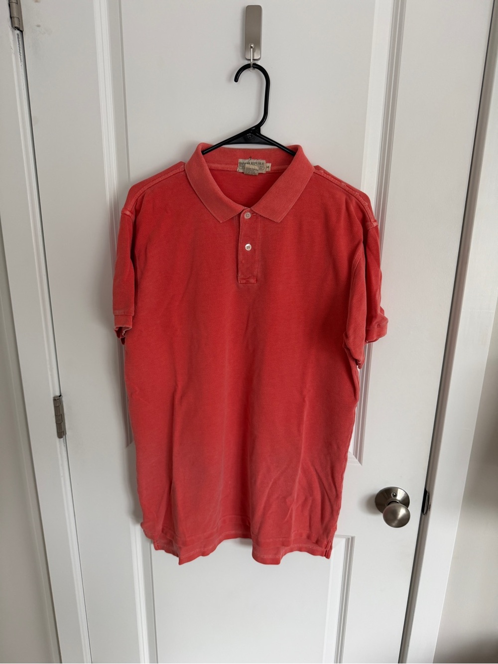Banana Republic Coral Polo Shirt